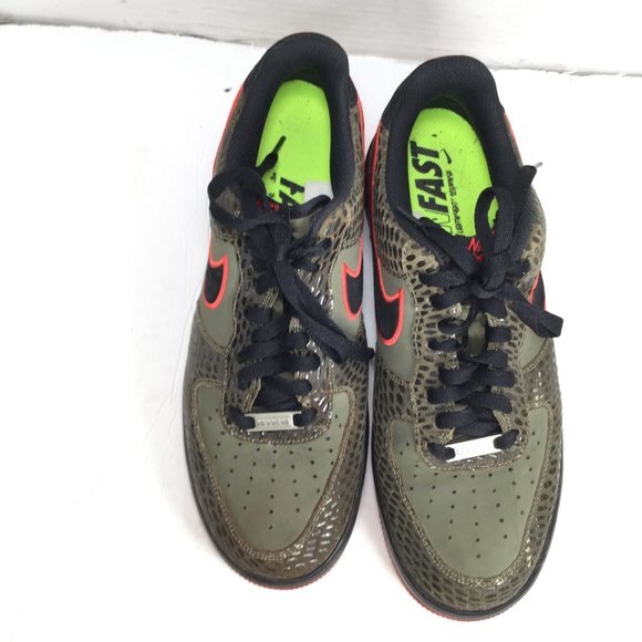 green black and orange air force 1